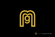 Modern MG Geometric Logo, a Branding & Logo Template by Vectorium Studio (Thumbnail 6 of 8)