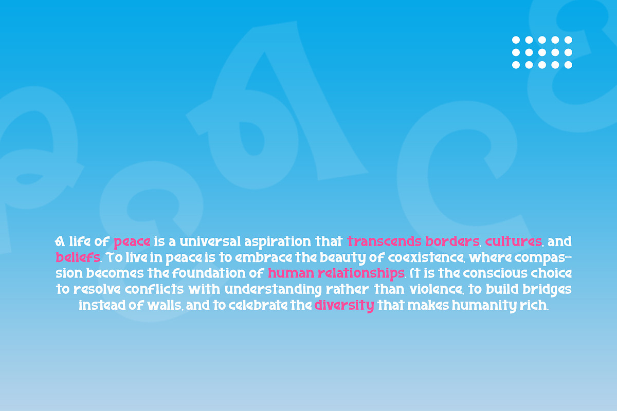 Diorfah - Modern Casual Display Font, a Sans Serif Font by Favo Write (Photo 4 of 10)
