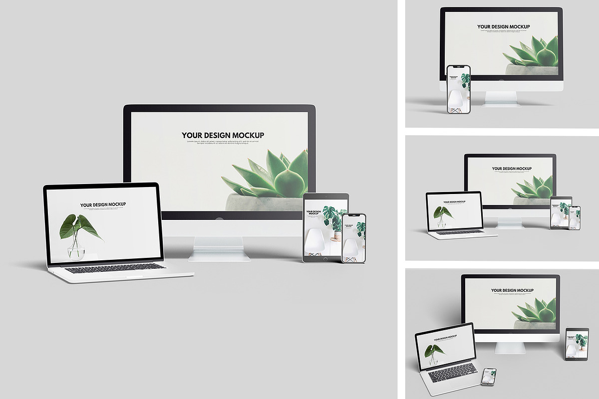 Multi Device Product Mockup, a Wearable Device Mockup by mahhyud (Photo 1 of 14)