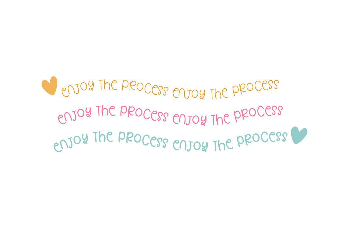 Playful Pages - A Quirky Font, a Handwritten Font by Kaya Fonts (Photo 4 of 33)