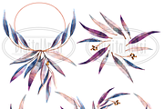 Watercolor Eucalyptus Clipart, an Illustration by DigitalArtsi (Thumbnail 3 of 4)