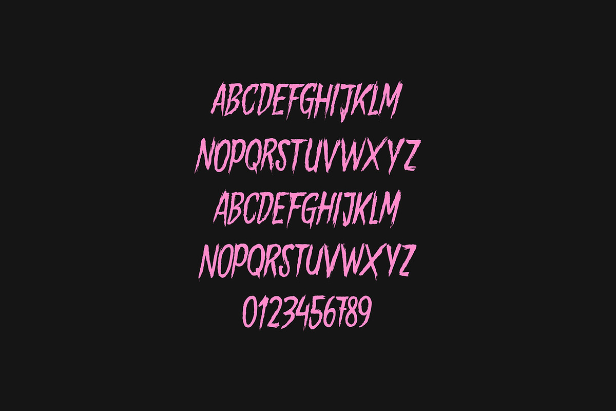 Gory Madness, a Blackletter Font by Mirco Zett (Photo 3 of 7)