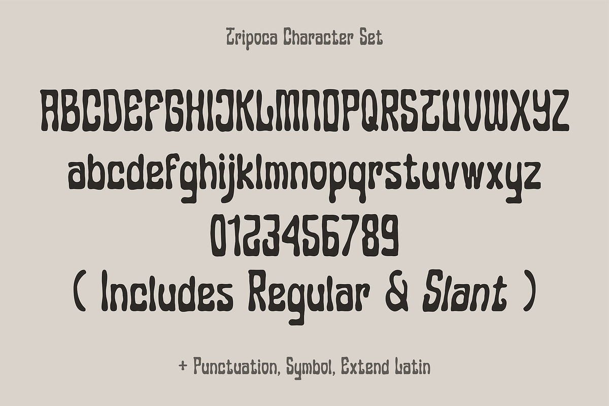 Tripoca – Handcrafted Display Font, a Handwritten Font by Panatype™ Studio (Photo 4 of 9)