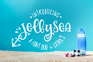 Jellysea - Font Duo Summer Doodles