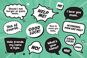 Bubble Talk, an Object Graphic by Aarley Kaiven (Thumbnail 3 of 3)