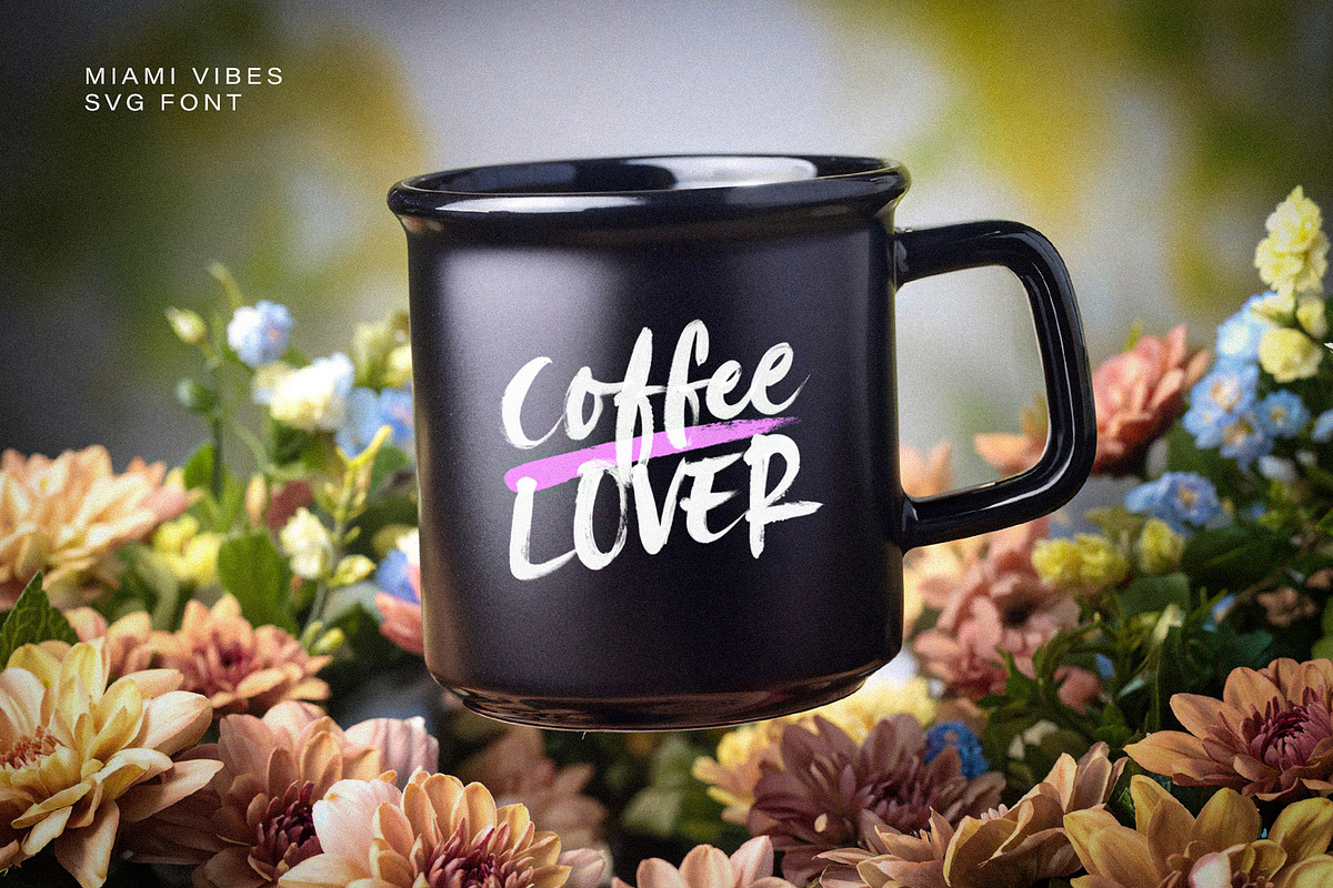 Malibu Vibes SVG Font, a Handwritten Font by Ivan Rosenberg (Photo 8 of 9)
