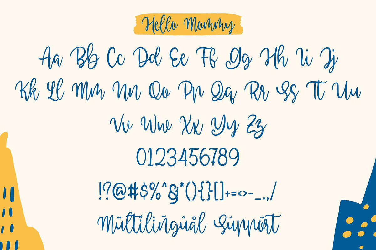 Hello Mommy - Modern Handlettering preview 7