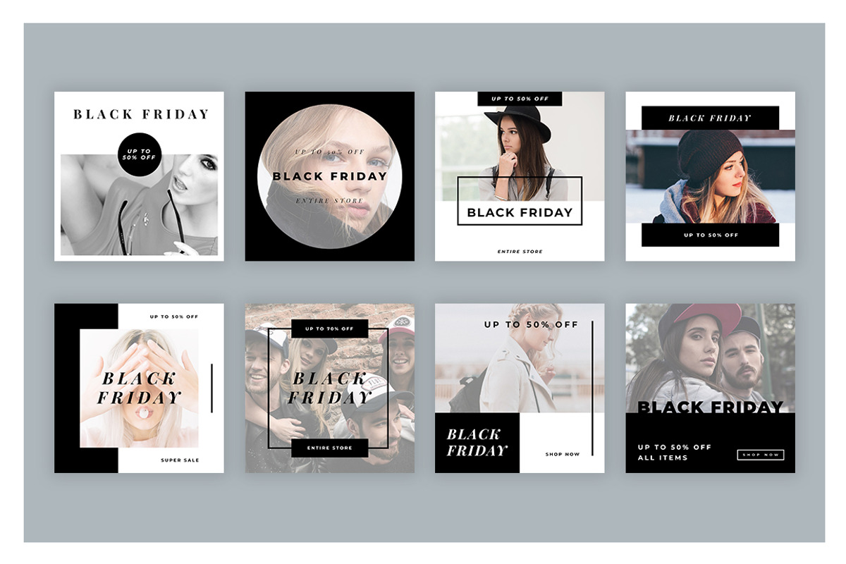 Ultimate Black Friday Social Media, a Social Media Template by MinimalStudioCo (Photo 46 of 67)