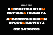 Xovast - Bold Sports Car Font, a Sans Serif Font by Iqsiart Studio (Thumbnail 12 of 14)