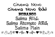 Hand Drawn Fonts Pack, a Script Font by Minhocossauro Emporium (Thumbnail 2 of 4)