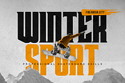 Crosride - Sport Display Font, a Sans Serif Font by Gilar Studio (Thumbnail 11 of 14)