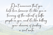 Handwritten | Script Font, a Handwritten Font by Scratchones (Thumbnail 6 of 9)