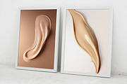Beige viscous liquid. 38 images, a Background Graphic by Handmadefont (Thumbnail 10 of 10)