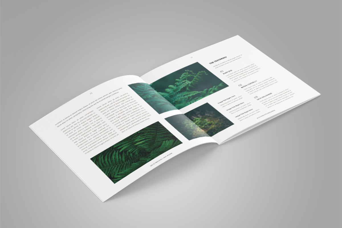 Square Magazine Template, a Magazine Template by MA-KING_ART (Photo 6 of 8)