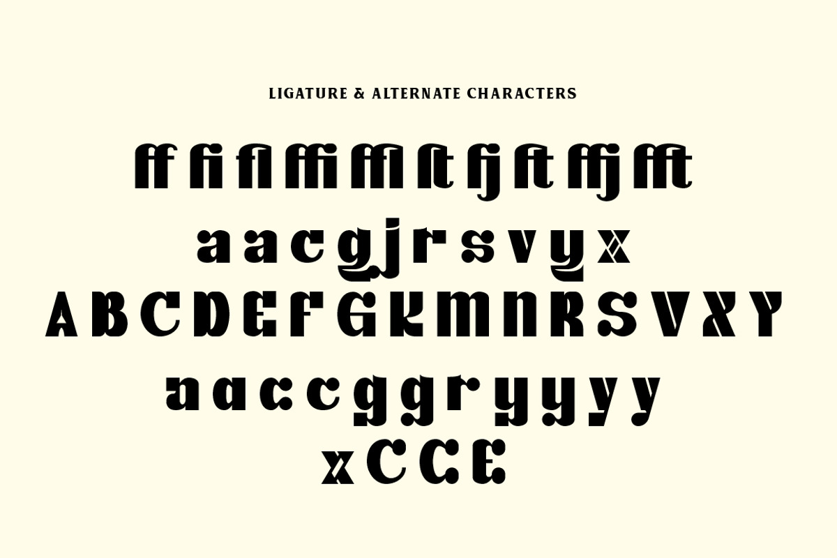 Furga, a Serif Font by Burnoth Design Co. (Photo 11 of 12)