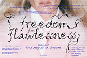 Loose Ends - Font Duo, a Handwritten Font by Lilithcollageart (Thumbnail 9 of 10)