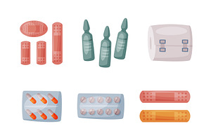 Medical Care and Treatment with, an Object Illustration by TopVectors