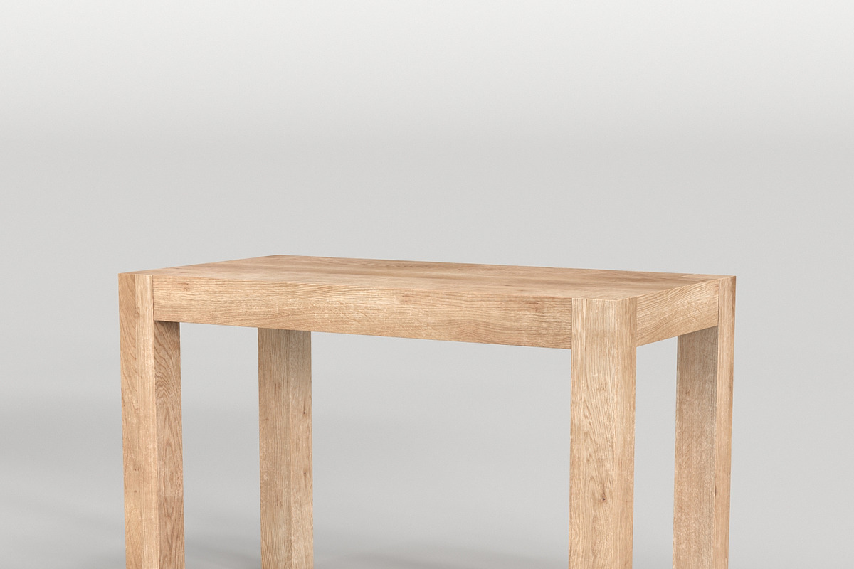 Scandinavian Desk 02, a Furniture 3D Model by maxtracing2 (Photo 2 of 7)