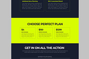 Fitness Website Landing Page, an UI Kit Template by CreativeShaper (Thumbnail 4 of 6)