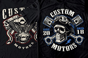 Set of Bikers Shirt Designs., an Illustration by Harry Kasyanov (Thumbnail 10 of 12)