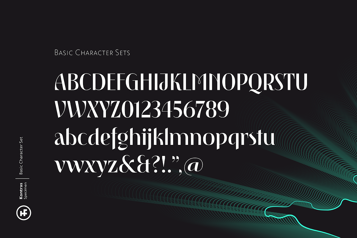 Kontras Modern Serif preview 2