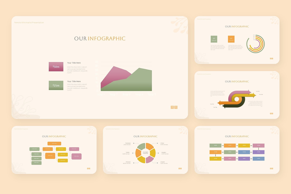 Femino Aesthetic Powerpoint, a Presentation Template by NecrolitSlide (Photo 8 of 11)