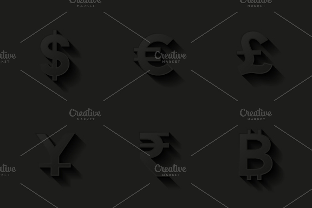 Сurrency icons set