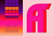 Aneka - VHS 80s City Pop Retro Font, a Font by Casloop Studio (Thumbnail 2 of 8)