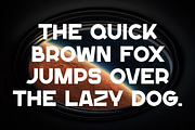 Blank Space - Bold Futuristic Font, a Sans Serif Font by Pian45 Studio (Thumbnail 4 of 5)
