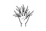 Hand Plant Growth Bundle, an Illustration by yasushie (Thumbnail 19 of 31)