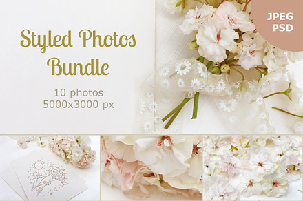 Styled photos bundle, a Background Photo by Bubert Art