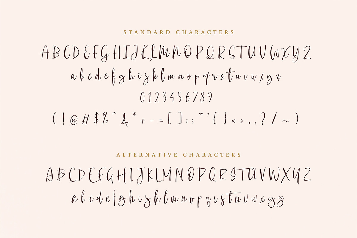Mauritania, a Script Font by Get Studio (Photo 10 of 10)