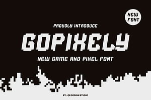 Gopixely - Game & Pixel Font