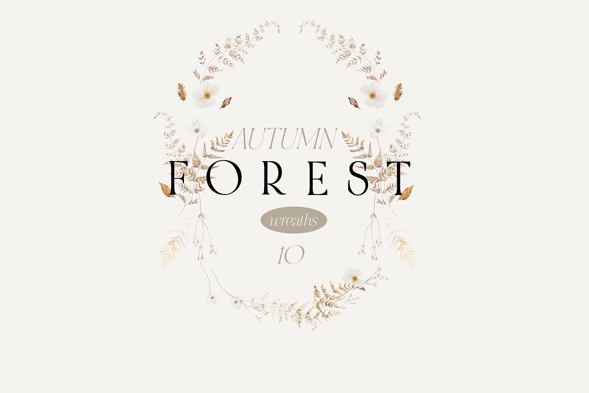 Autumn and Winter FOREST -watercolor, a Seasonal Illustration by Youksy (Photo 16 of 29)