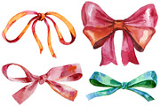Watercolor bows, a Decorative Illustration by Watercolor fantasy (Thumbnail 4 of 5)
