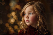 Christmas Lights Digital Backdrop, a Layer Style Add-On by Wild Honey Design Co. (Thumbnail 1 of 2)