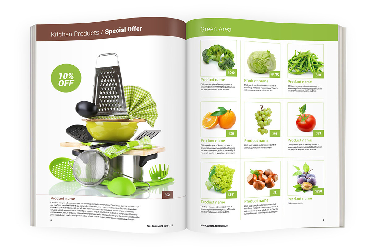 Product Catalog Brochure, a Brochure Template by IndieStock (Photo 4 of 5)
