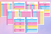Printable Pet Care Planner, a Stationery Template by Designmela01 (Thumbnail 5 of 8)