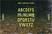 SEBAGO by Abby Leighton, a Sans Serif Font by Abby Leighton Studio (Thumbnail 2 of 5)
