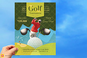Golf Flyer Template, a Flyer Template by Satgur Graphic Design (Thumbnail 4 of 4)