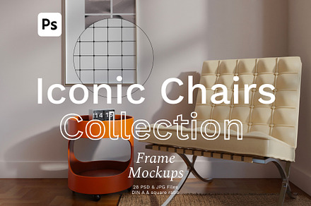 Interior & Frame Mockup Bundle, a Household Mockup by Bonumo