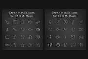 1100 Chalkboard vector icons pack, an Outline Icon by Visual Generation (Thumbnail 17 of 31)