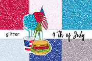 4th of July Glitter, a Texture Graphic by GlamArtZhanna (Thumbnail 2 of 3)