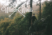 Winter winds iii 2013 stock picture