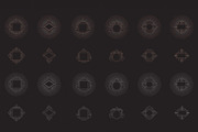 24 Art Deco Badges & Frames, an Object Graphic by Tishya Oedit (Thumbnail 2 of 5)