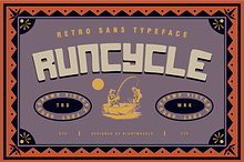 RUNCYCLE - Retro Display Font