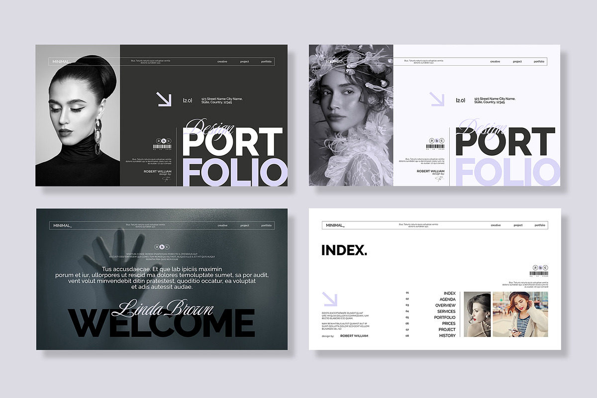 Design Portfolio Presentation Design, a Presentation Template by MightyDesign (Photo 2 of 8)