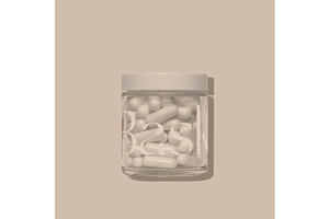 Vitamin Jar Mockup No. 2