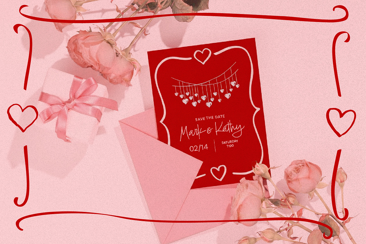 Hand Drawn Romantic Love Collection, a Decorative Illustration by Wild and Wonder by Ana (Photo 9 of 10)
