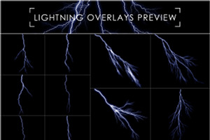 Lightning Effect Overlays